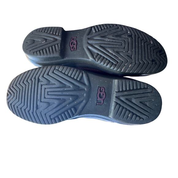 Ugg Kesey Waterproof Side Zip Hiking Boots Lace Up ankle strap 6.5 moto combat - Picture 5 of 10